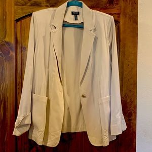 Khaki blazer size 16